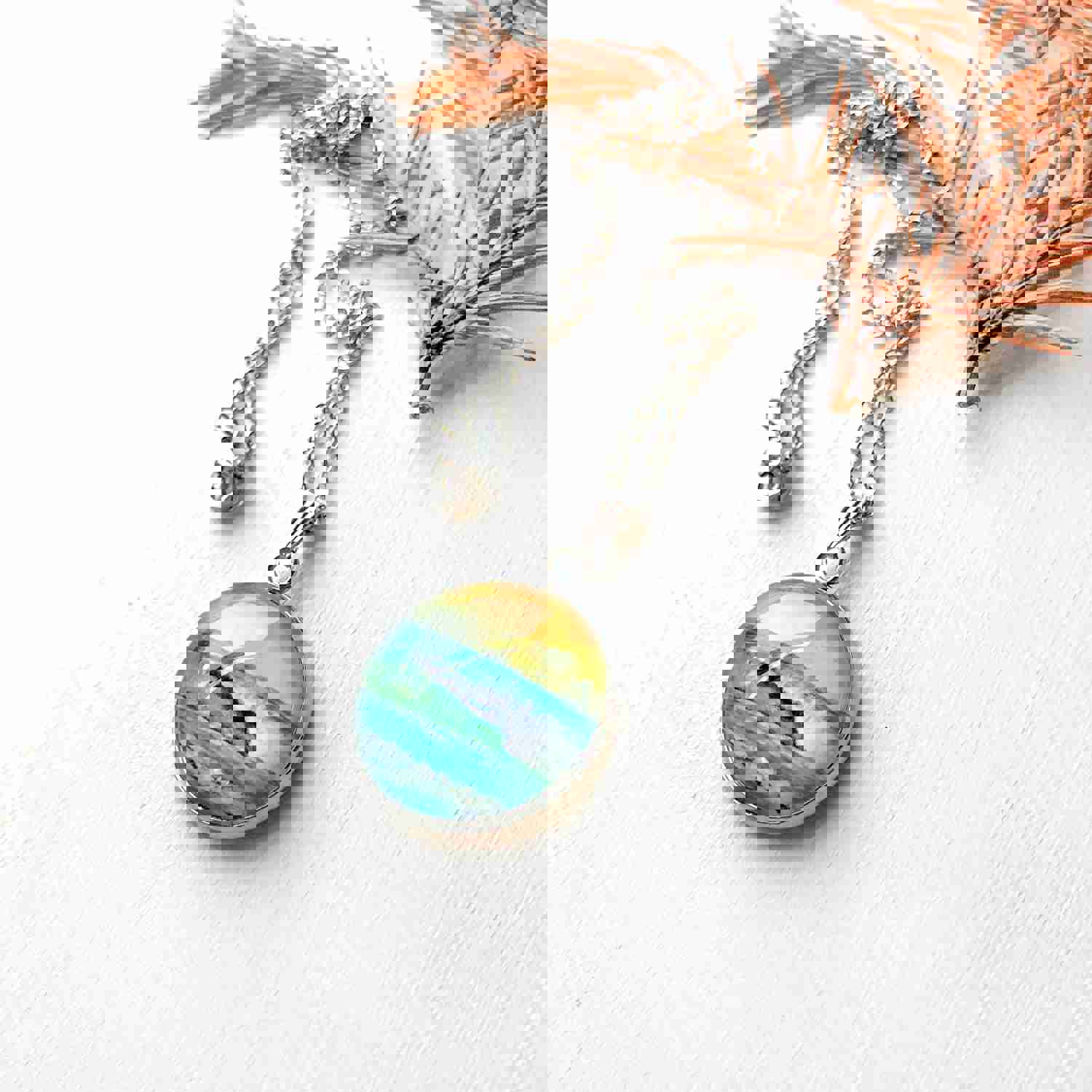 La Ola 1.1 - Handcrafted Art Pendant Necklace