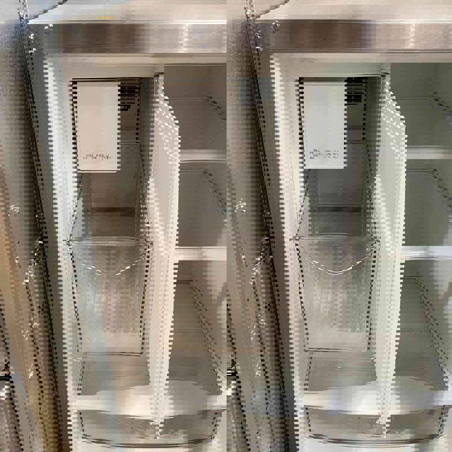 Refurbished Uline Échelon™ 24" Built-In Combo Ice Maker/Refrigerator U-C02075FS-00