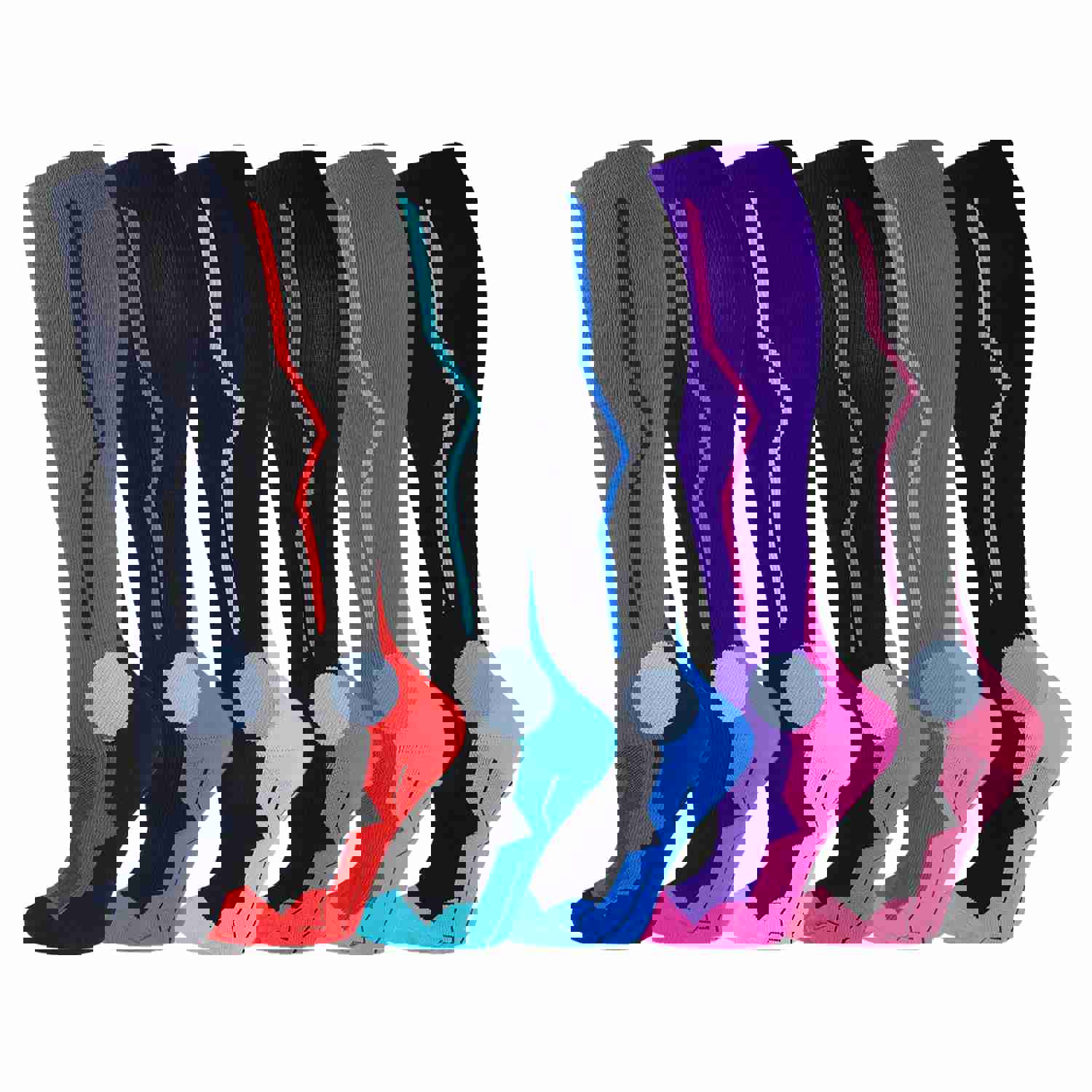 Enhanced Performance Long Tube Compression Socks