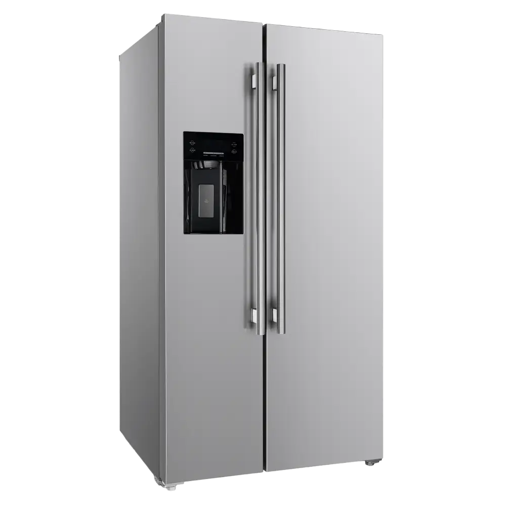 Forno Salerno 36" Side by Side Refrigerator with Ice Maker, 20 Cu. Ft.