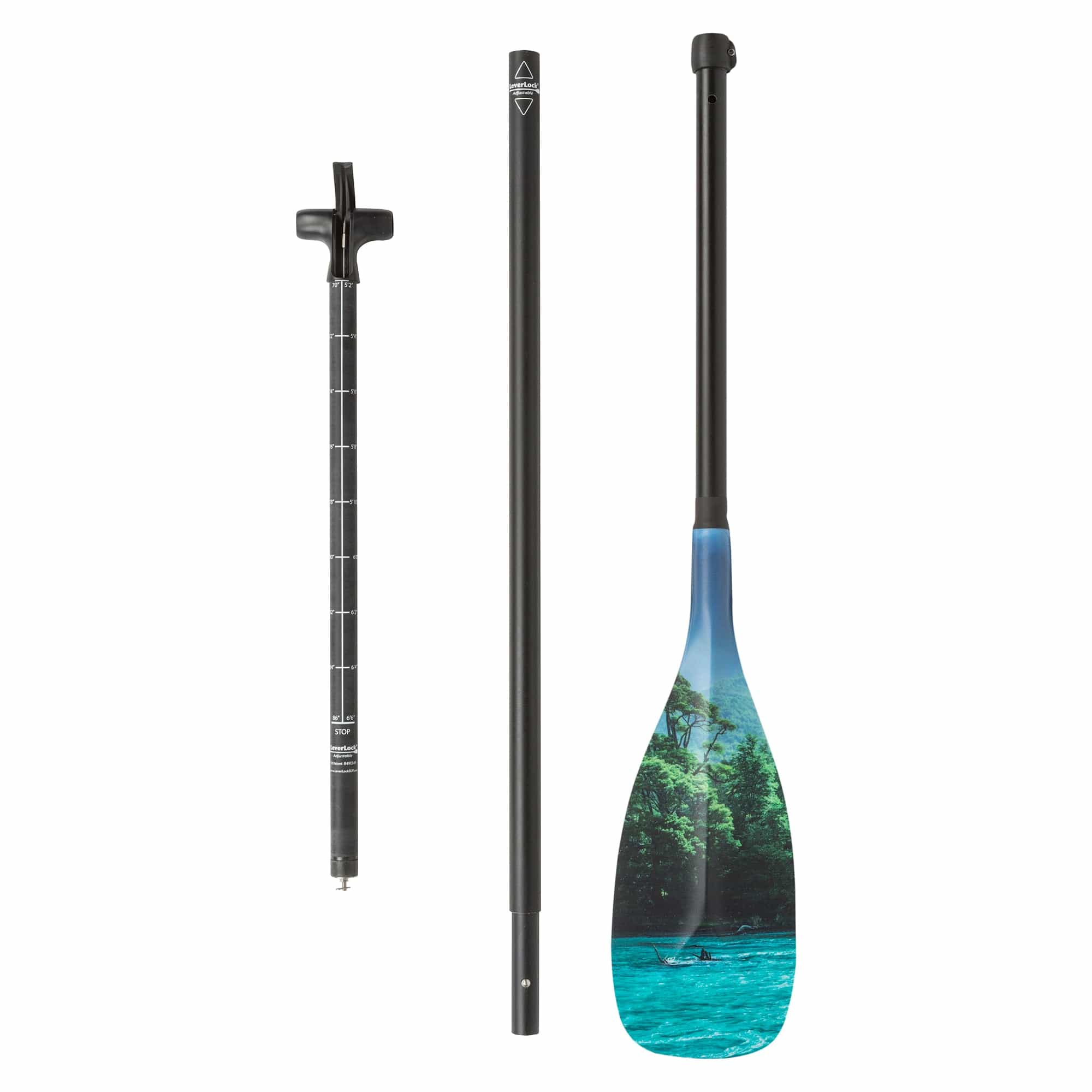 Hala Gear Rival Carbon SUP Paddle - Lightweight & Adjustable for Adventure