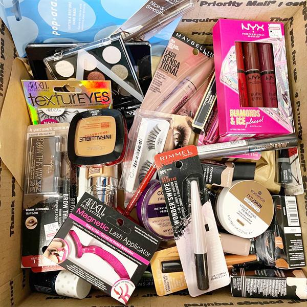 Variety Beauty Box - 50 Assorted Makeup & Tools