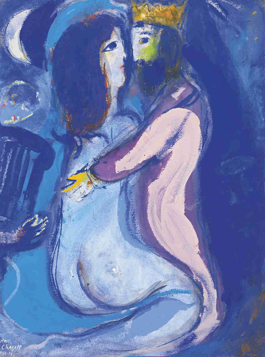 Marc Chagall's Le Roi David - Timeless Art Print
