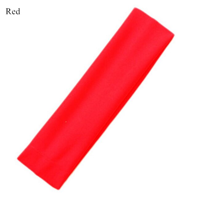 Multicolor Elastic Yoga Headbands for Women