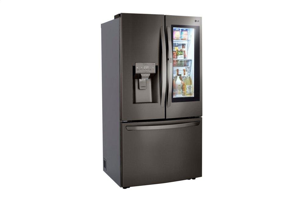 LG LRFVC2406D 24 Cu. Ft. Smart Wi-Fi Enabled Instaview Door-In-Door Counter-Depth Refrigerator