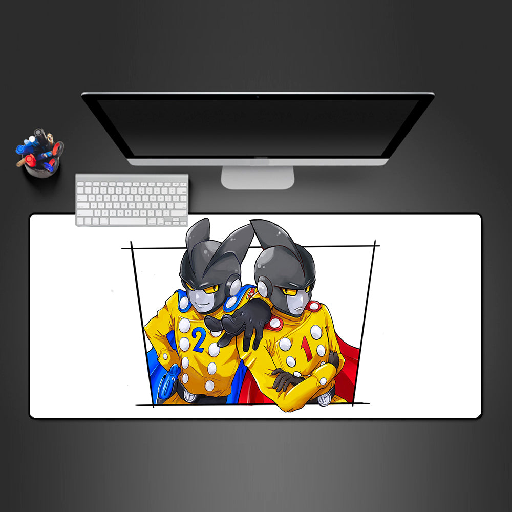 Gamma 1 & 2 Design Gaming Mouse Pad - M-XXL Size, Premium Cloth Surface