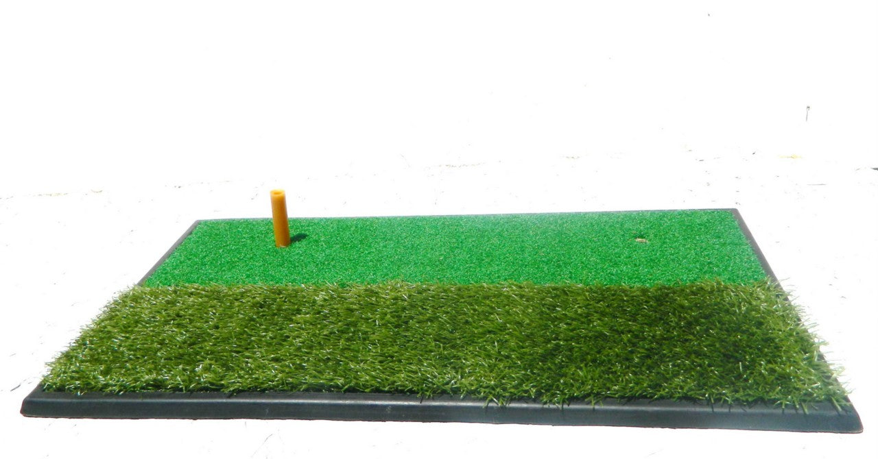 Upgraded 25135-R A99 Golf 2 Level Turf Hitting Mat with Heavy Duty Rubber Base