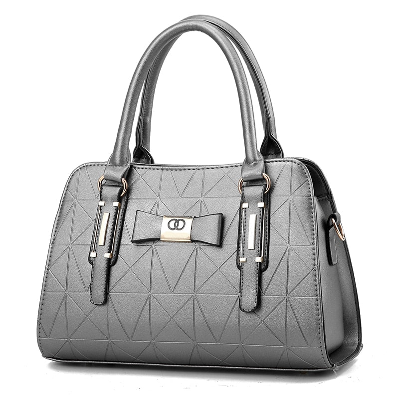 NEWPOSS 2020 Women's Leather Shoulder Bag, Large Capacity Tote with Top Handle
