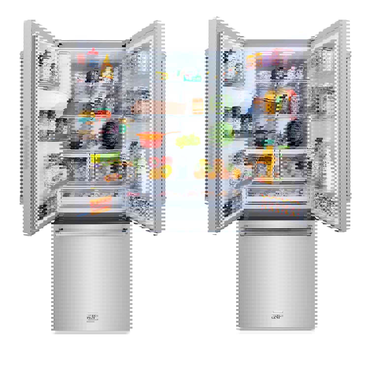 Stylish Zline French Door Refrigerator with External Water Dispenser