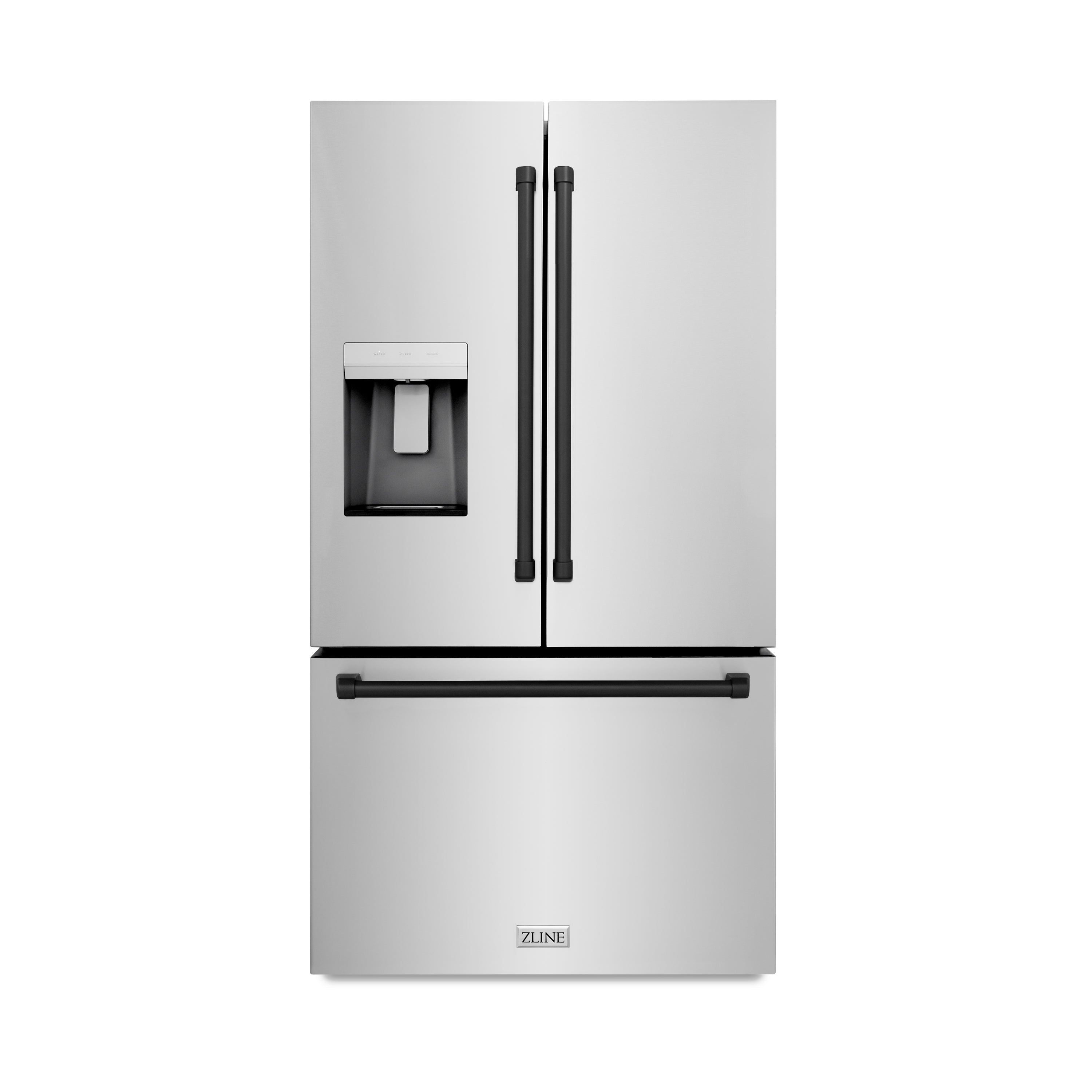 ZLINE Autograph Edition 36" French Door Refrigerator with External Water Dispenser and Dual Ice Maker