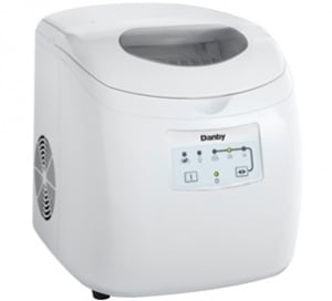 Danby DIM2500WDB 2 Lb Ice Maker - Sleek and Efficient Ice Production