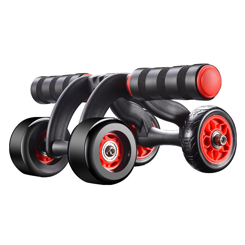 Enhanced Core Strength with Automatic Abdominal Wheel