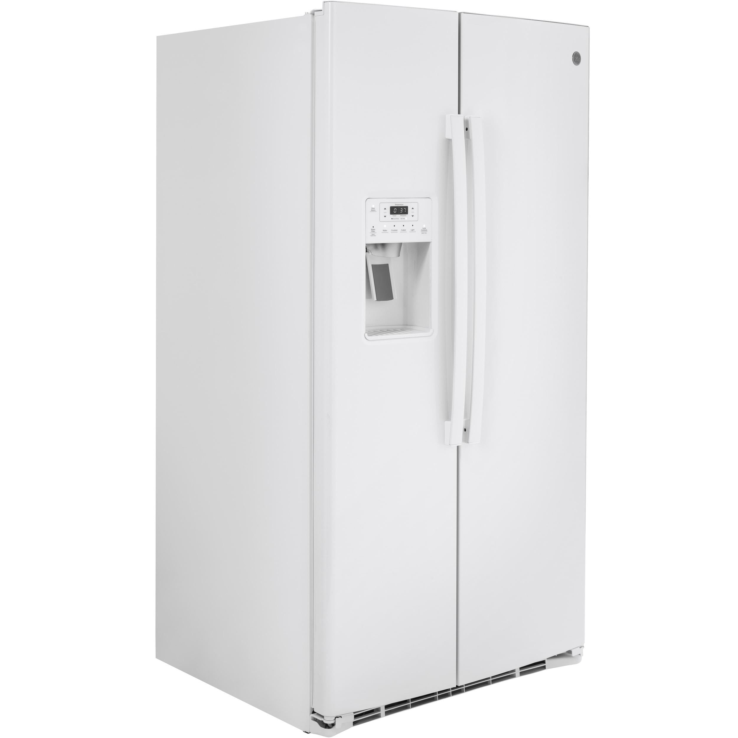 GE 36-inch Side-by-Side Refrigerator with Water/Ice Dispenser, 25.1 cu.ft.