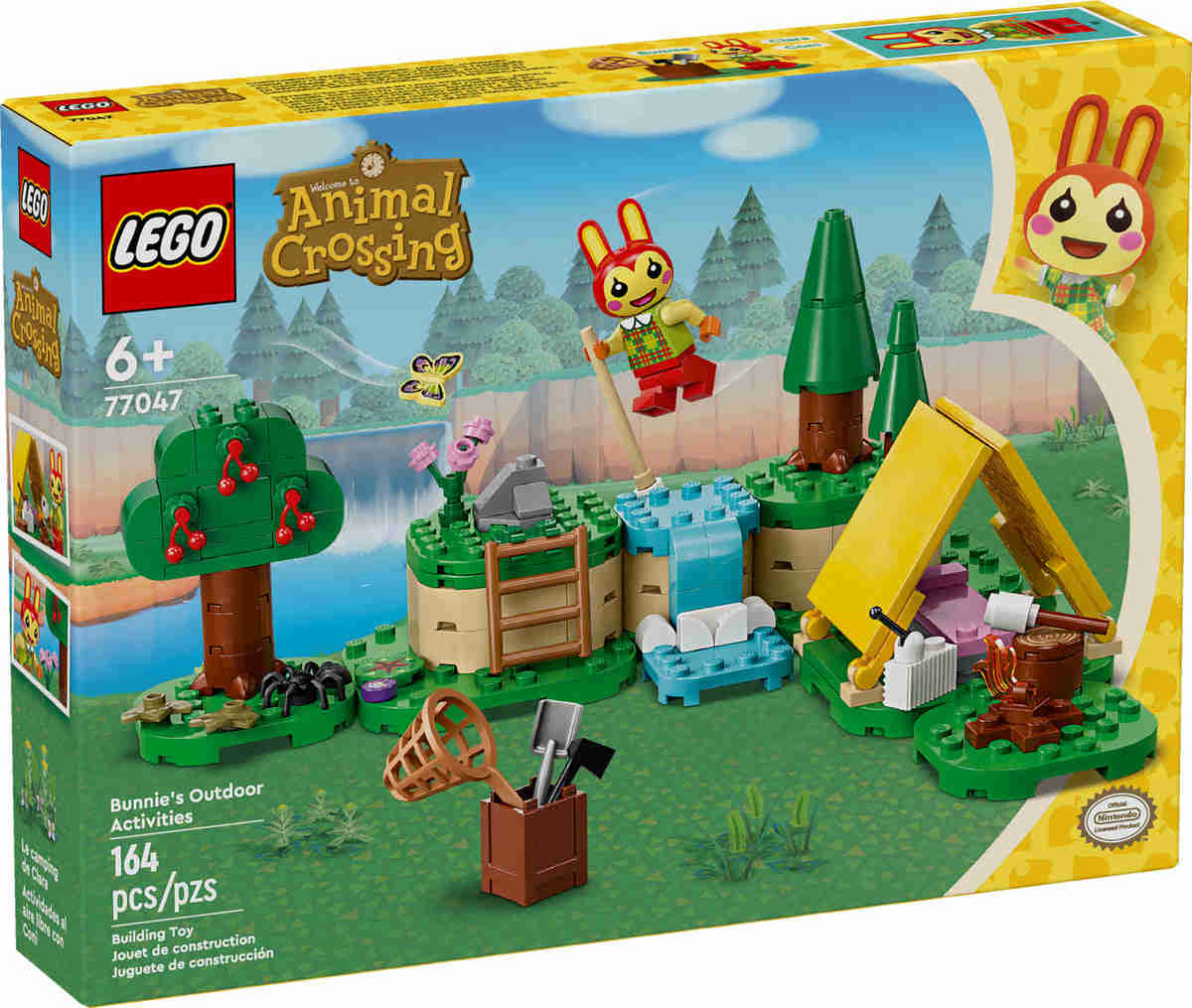 LEGO Animal Crossing: Bunnies Outdoor Adventure Set