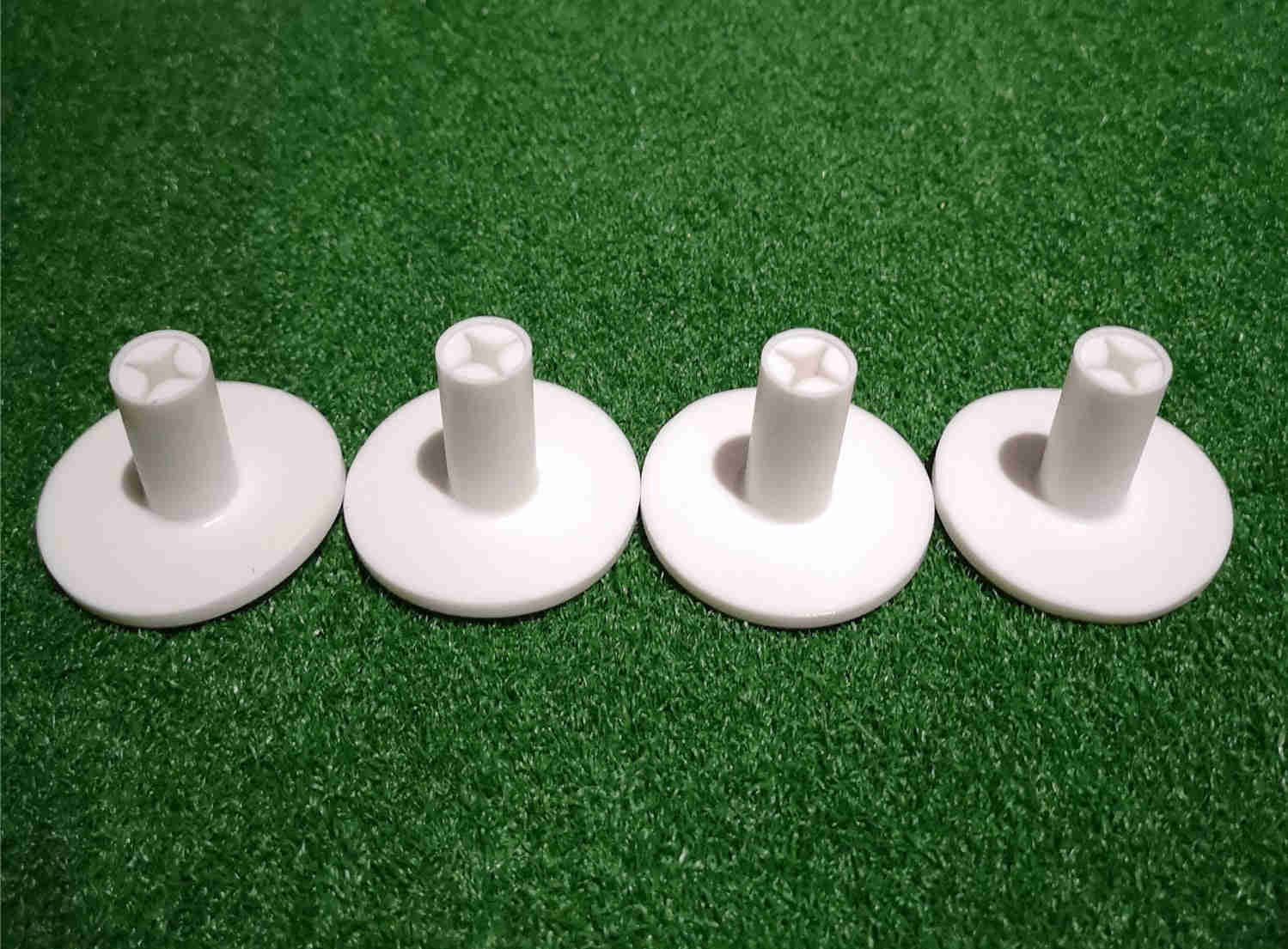 A99 Golf WRT-05 Rubber Tees - 4Pcs 4cm/1.5" for Indoor & Outdoor Practice