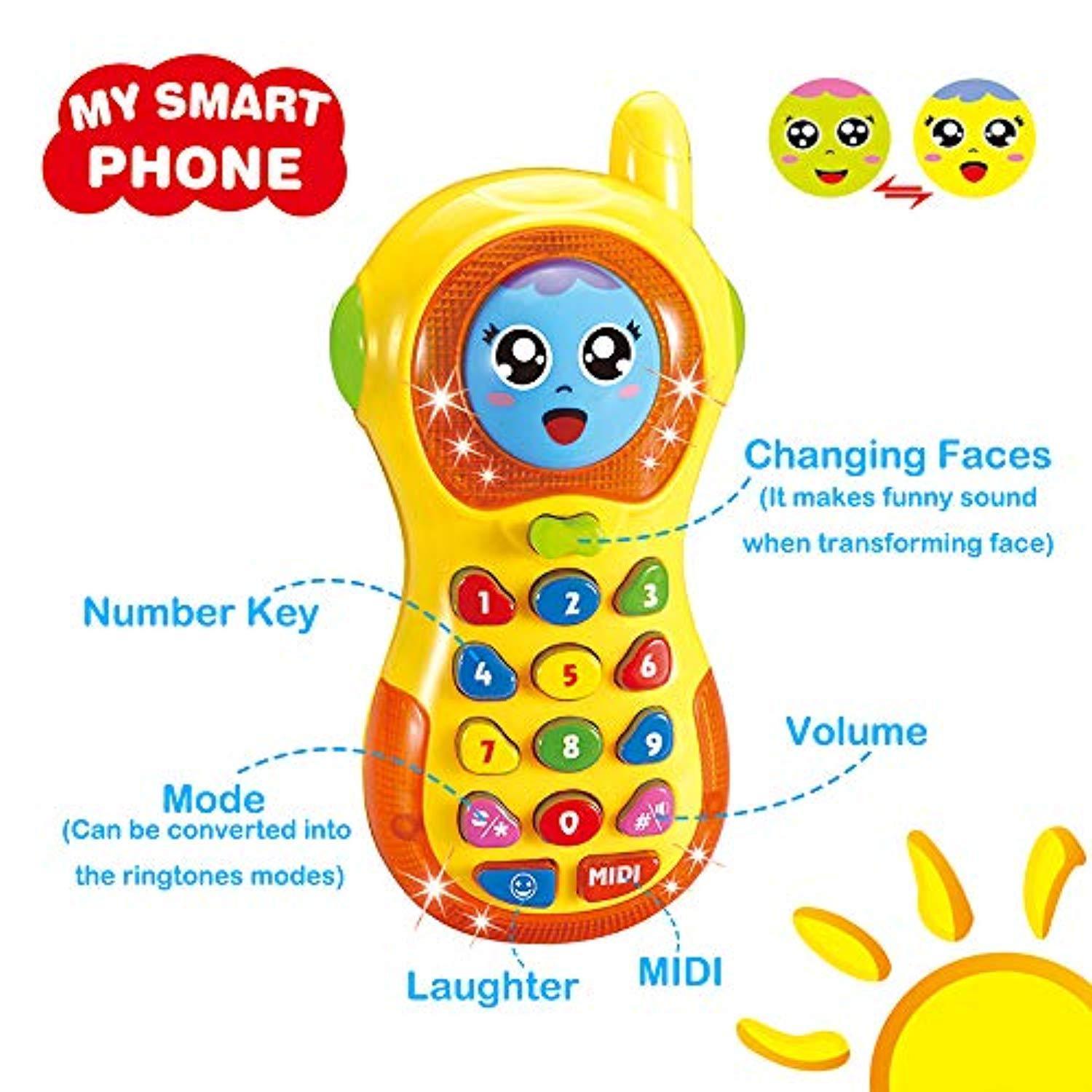 SUGOO Baby Toy Phone - Safe, Educational, and Fun for Infants