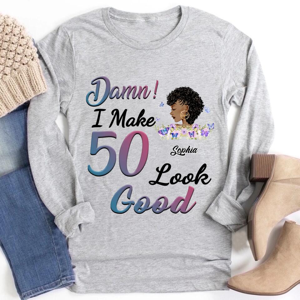 Celebrate 50 Years in Style with Our Unique 50th Birthday T-Shirt for Women