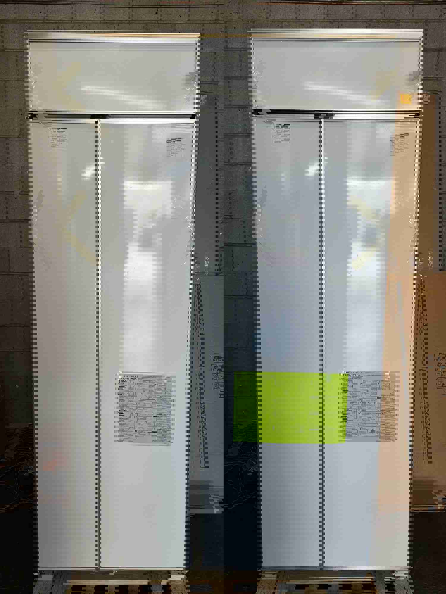 48 Inch Monogram ZIS480NNII Side by Side Refrigerator with Advanced Features