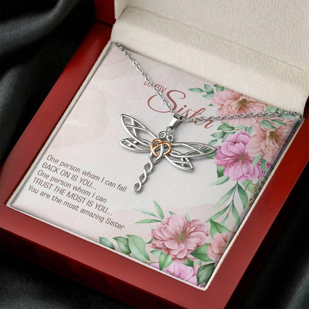 Stylish Dragonfly Pendant Necklace for Women