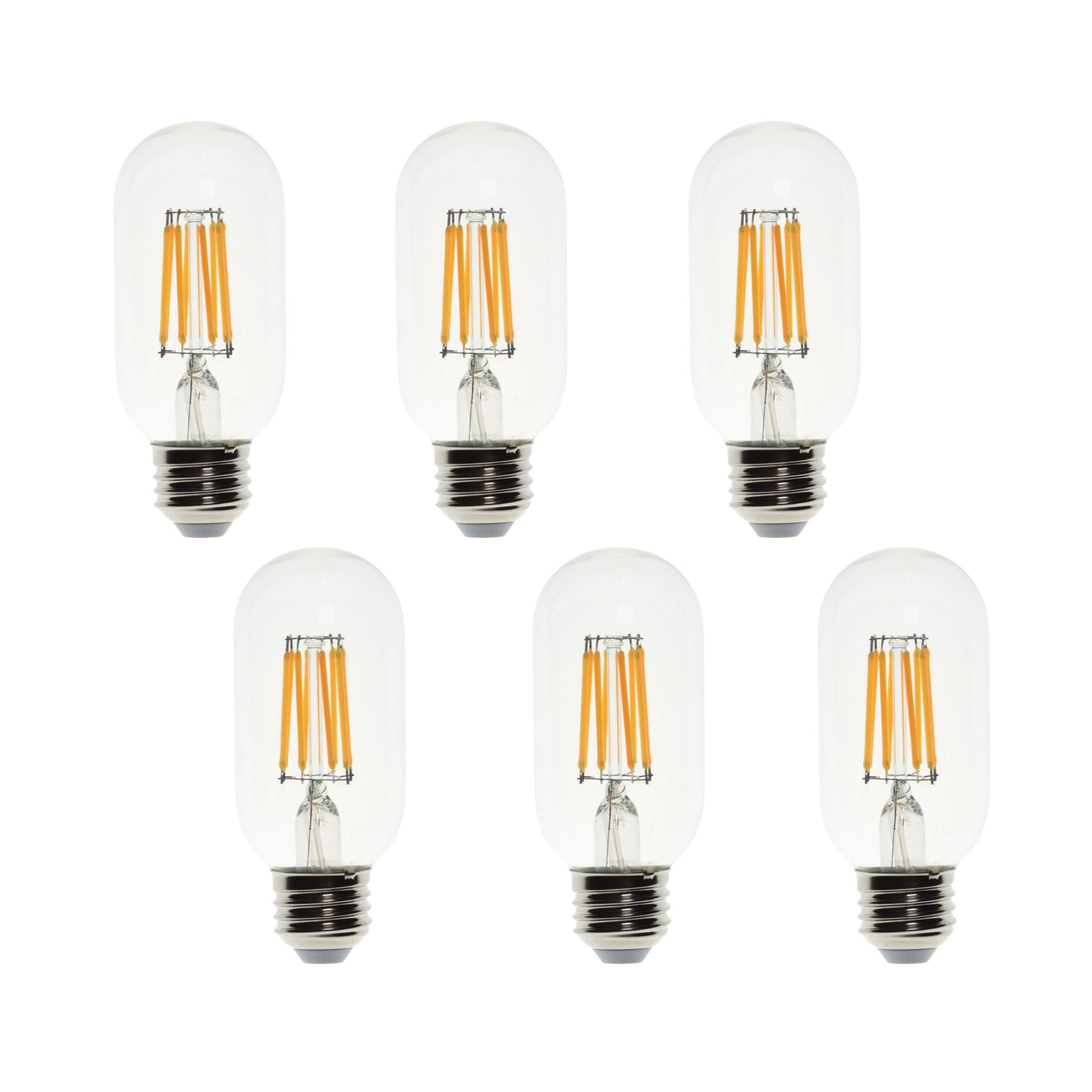 8W Dimmable LED Filament Bulb - Warm White, Energy-Efficient