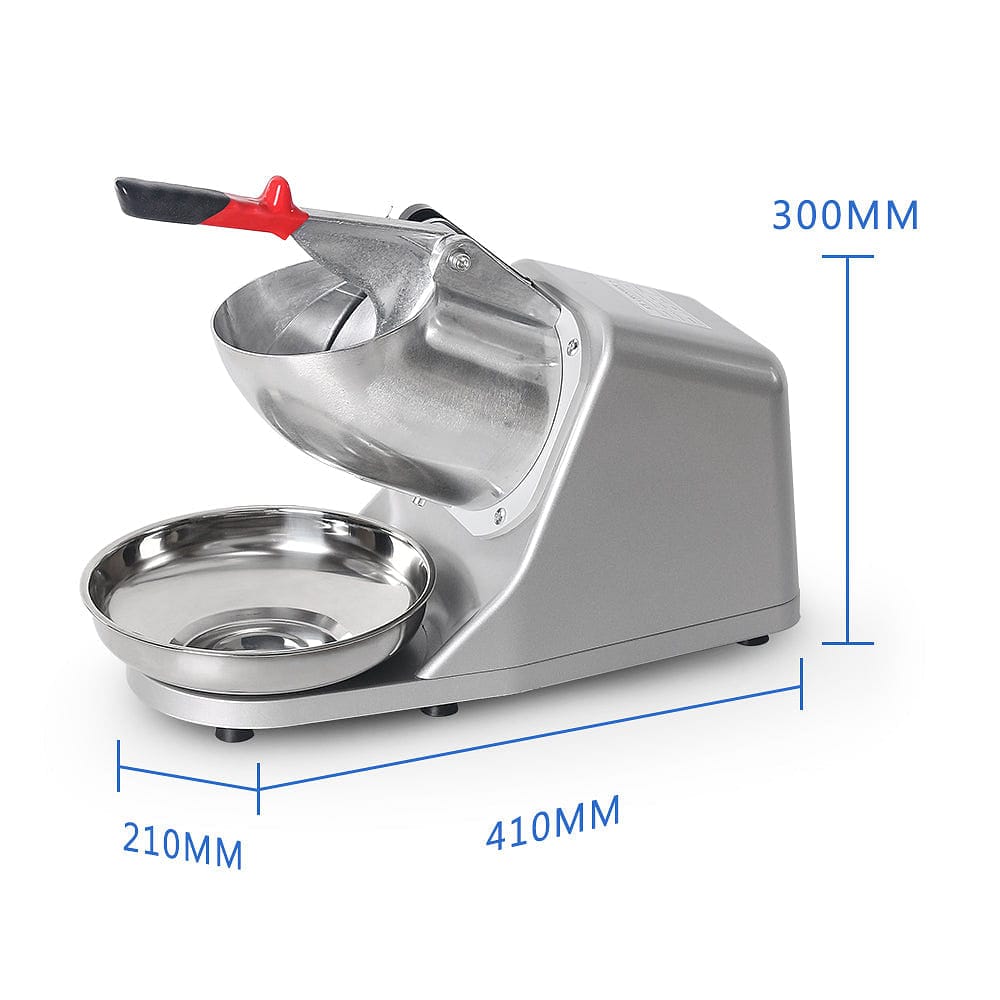 Stainless Steel Electric Ice Crusher for Smoothies and Snow Cones