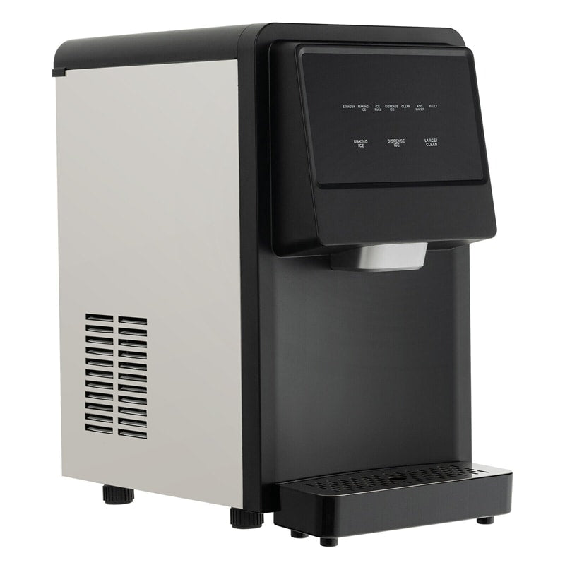 High-Capacity Nugget Ice Maker with Self-Cleaning, Self-Dispense, and LED Filter Indicator