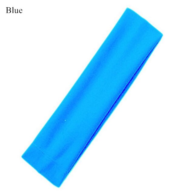 Multicolor Elastic Yoga Headbands for Women