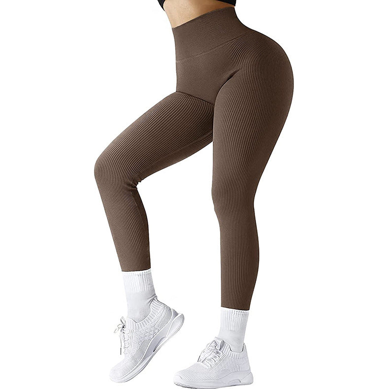 High-Waist Seamless Leggings for Women - Fashionable, Slimming, and Comfortable