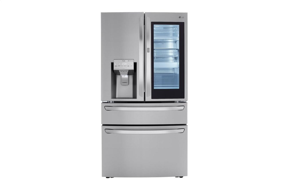 LG LRMVS3006S 30 Cu. Ft. Smart Wi-Fi Enabled Instaview Door-In-Door Refrigerator with Craft Ice Maker