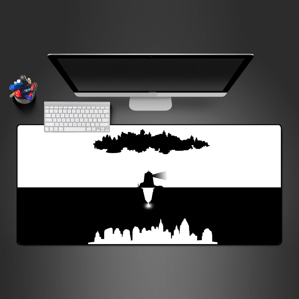 Bioshock Cities Design XXL Gaming Mouse Pad