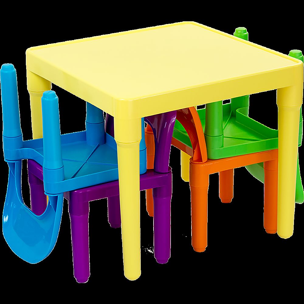Children's Play Table and Chairs Set - Perfect for Indoor and Outdoor Fun
