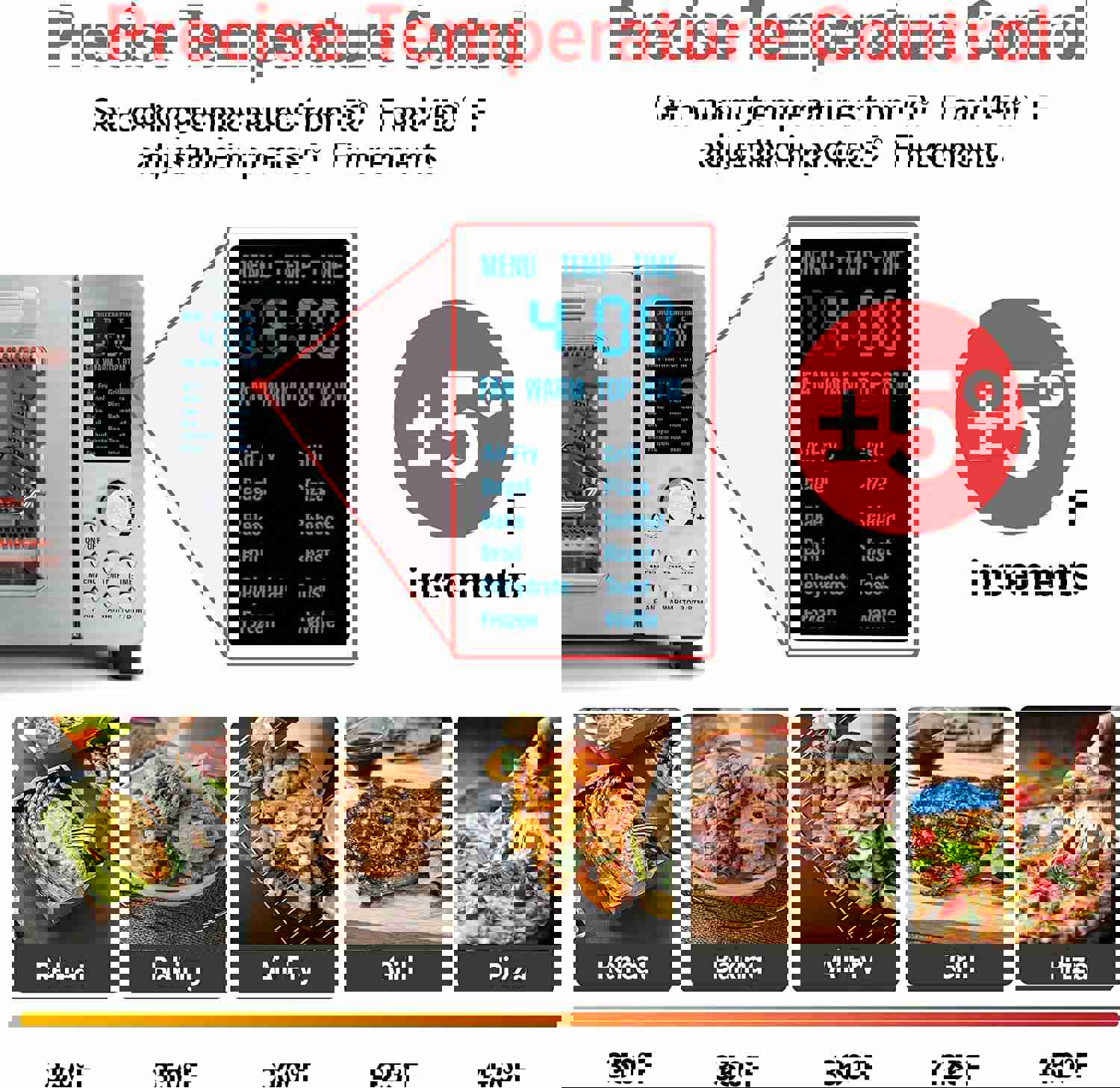 Bravo 12-in-1 Digital Toaster Oven, Convection & Air Fryer