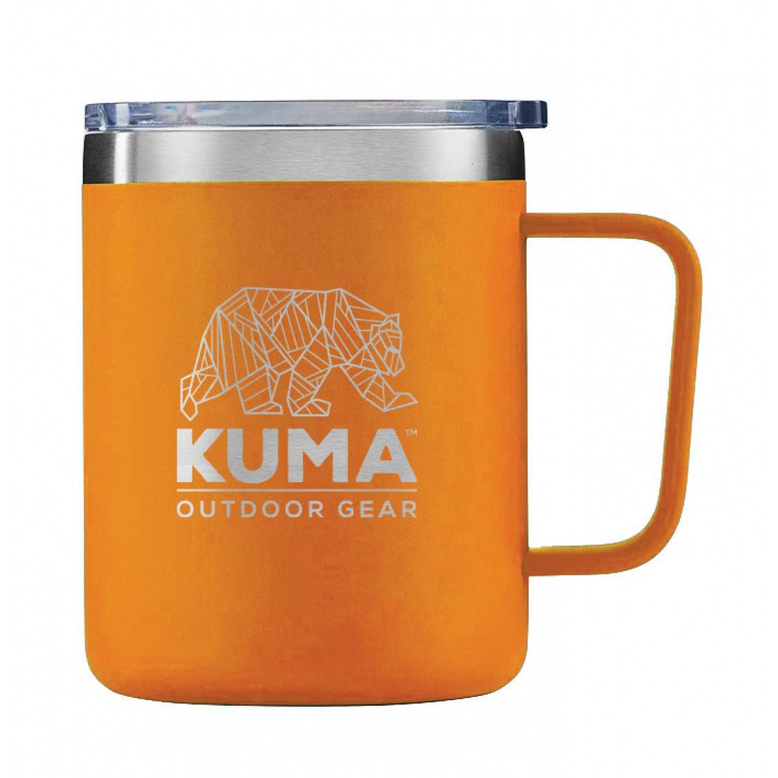Kuma Outdoor Gear 12 oz Vacuum-Insulated Travel Mug in Orange