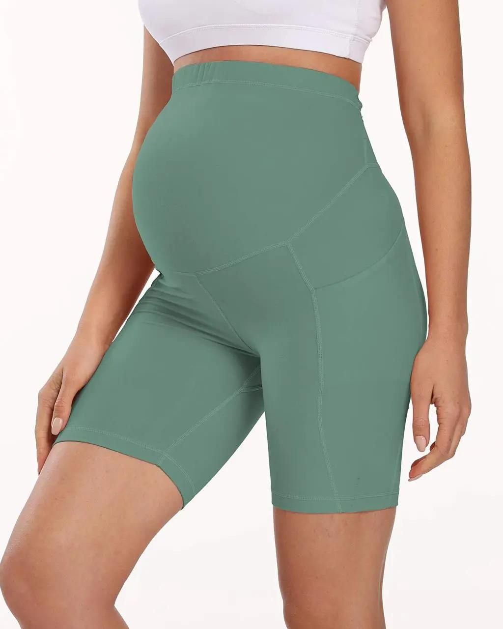 Stylish High-Waist Maternity Leggings for Yoga & Fitness
