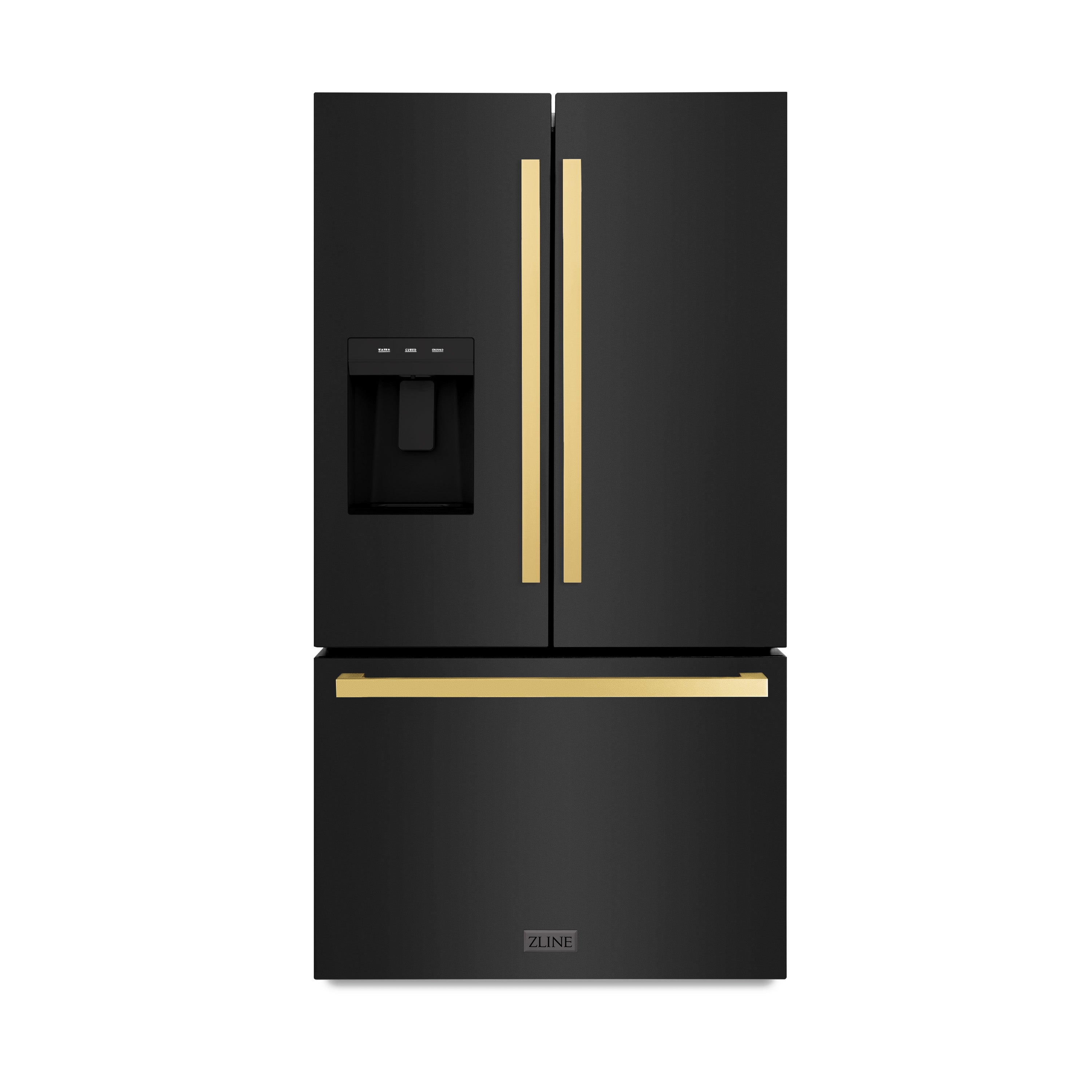 ZLINE Autograph Edition 36" French Door Refrigerator with External Water Dispenser
