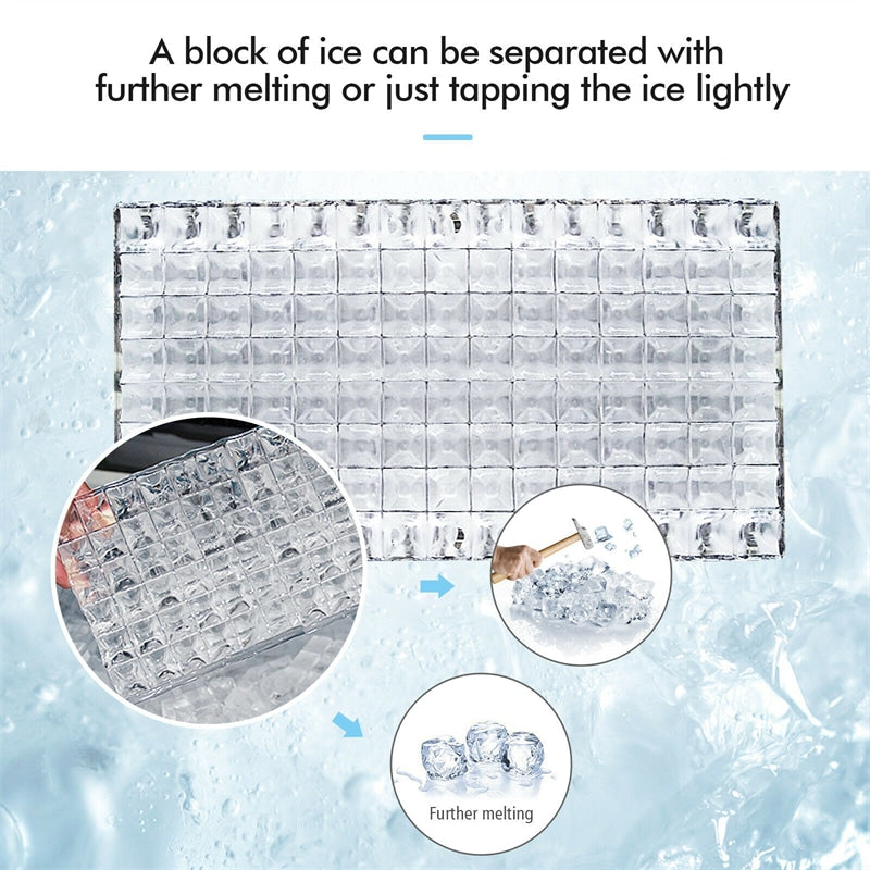 Portable Countertop Ice Maker with Top Inlet and Adjustable Ice Thickness