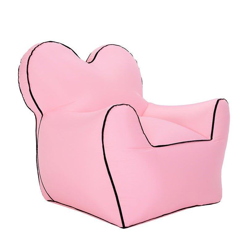 Portable Ergonomic Inflatable Sofa for Outdoor Relaxation