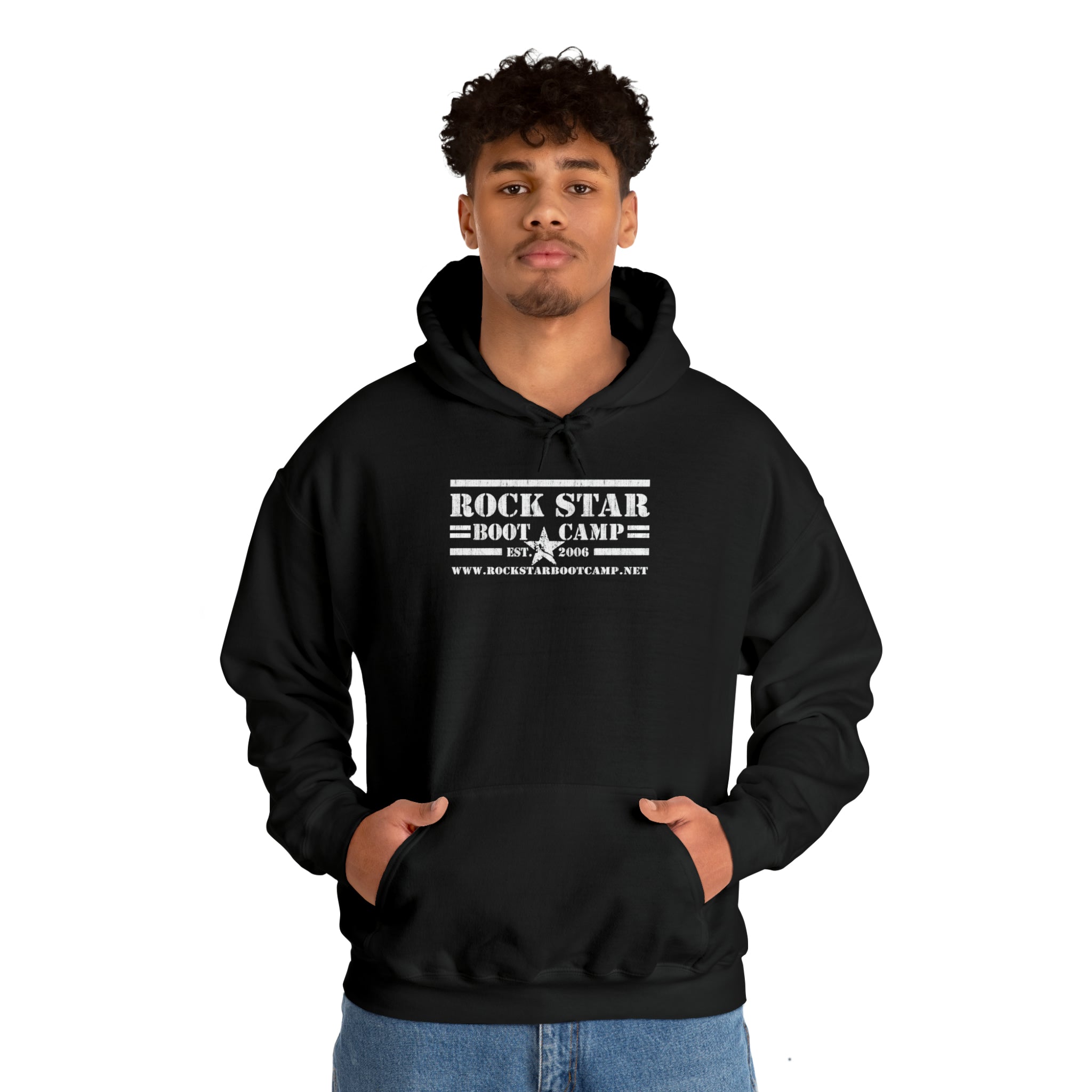 Unisex Heavy Blend Hooded Sweatshirt - Premium Comfort in White
