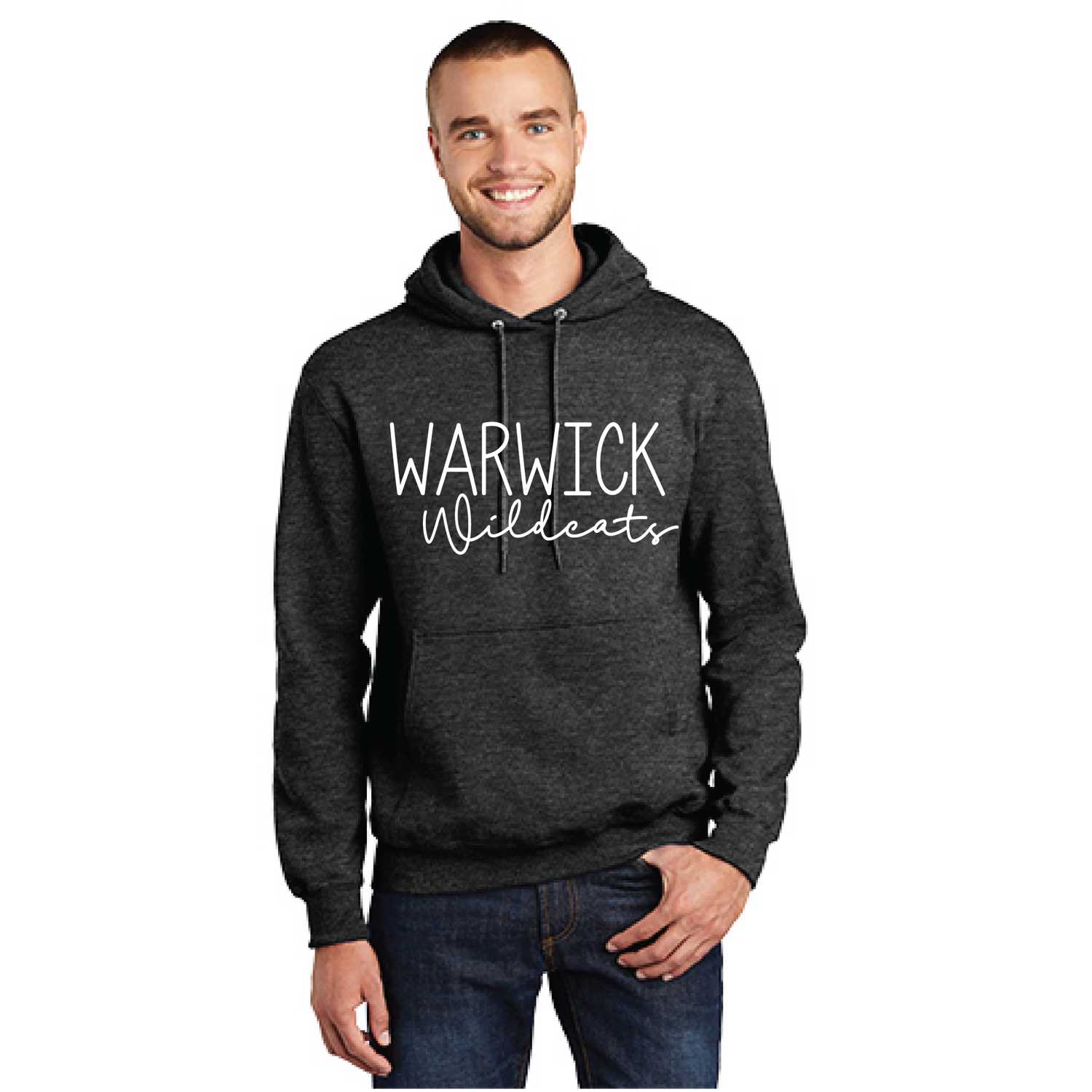 Warwick Wildcats Pullover Hooded Sweatshirt - Show Your Team Spirit