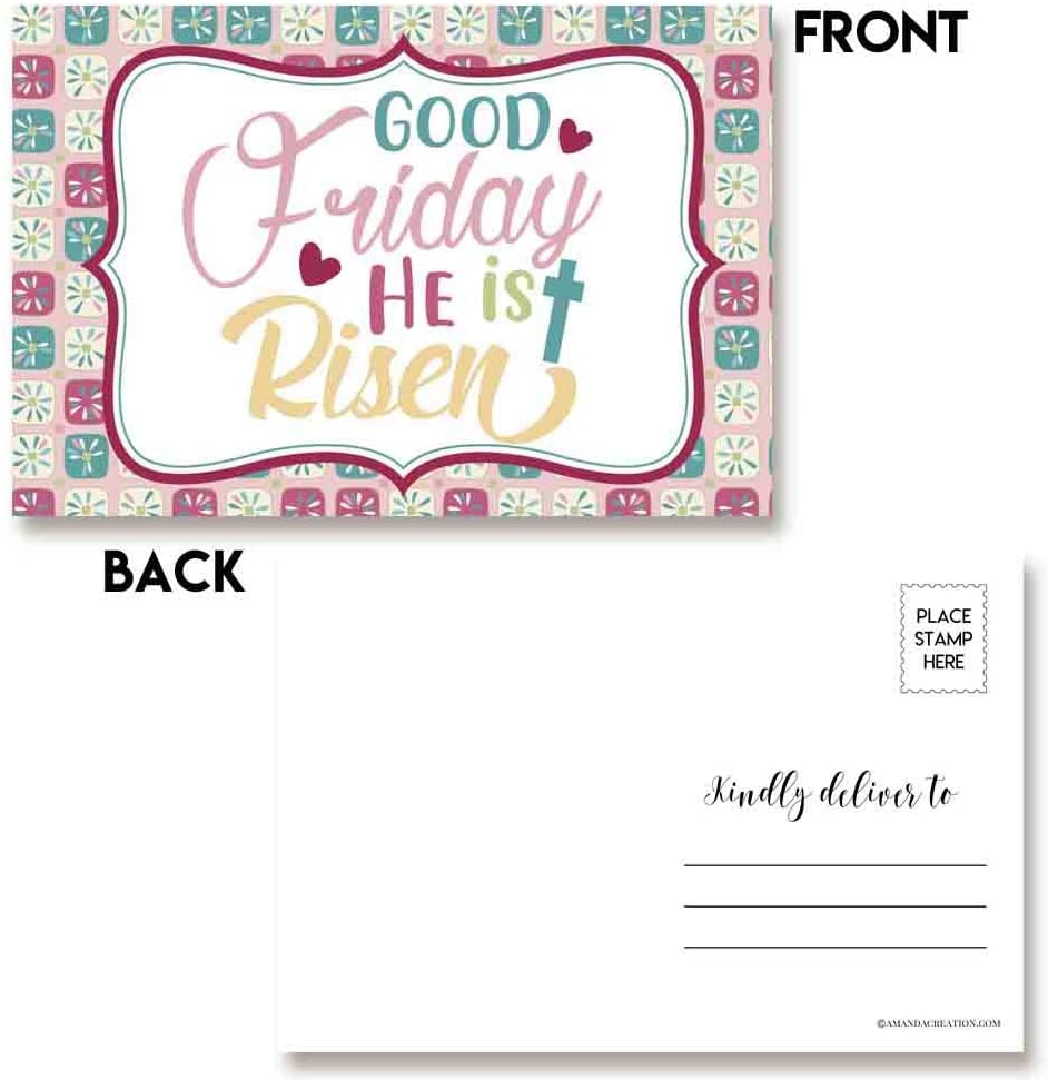 Easter Religious Postcards for Joyful Celebrations
