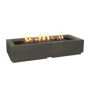 Elegant Outdoor Fire Pit | 72" American Fyre Design Louvre Rectangle