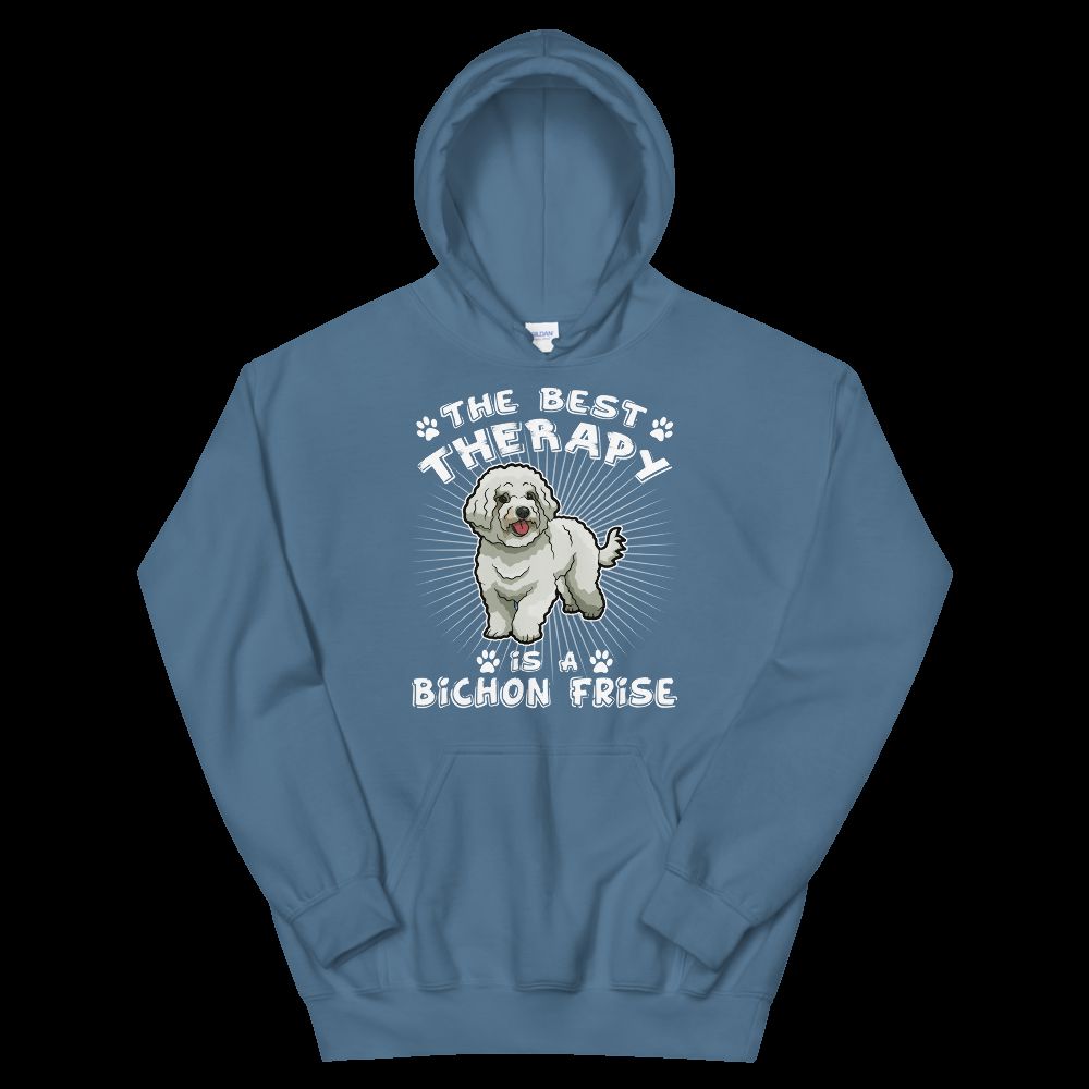 Cozy Bichon Unisex Hoodie for Comfortable Evenings