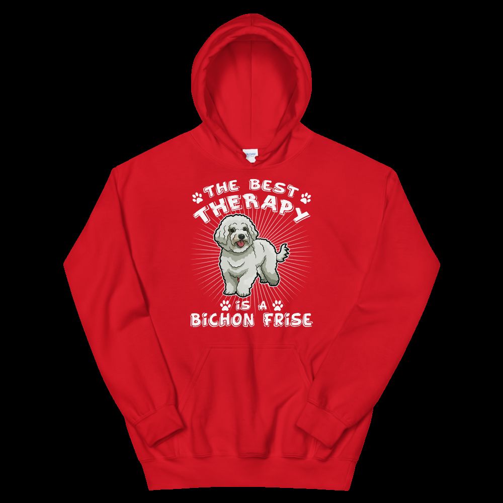 Cozy Bichon Unisex Hoodie for Comfortable Evenings