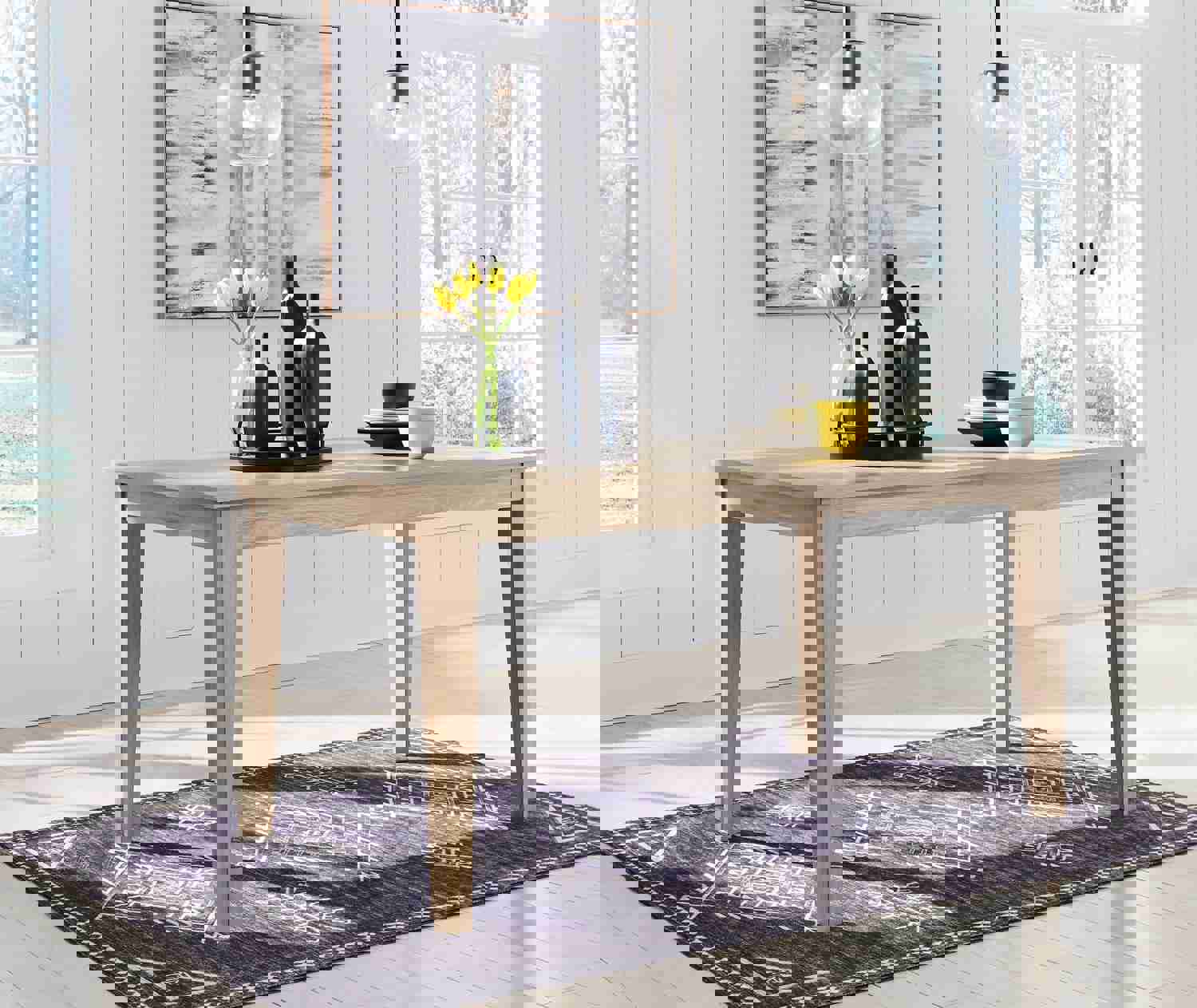 Gleanville Modern Rectangular Dining Table by Ashley Express
