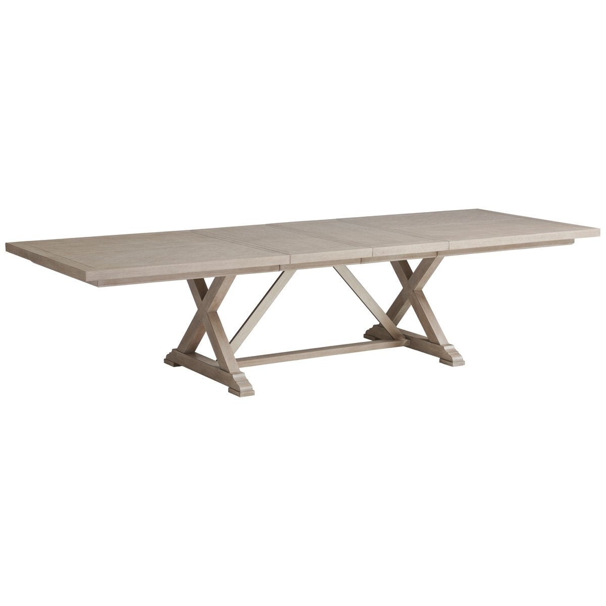 Lexington Malibu Rockpoint Rectangular Dining Table with Expandable Leaves