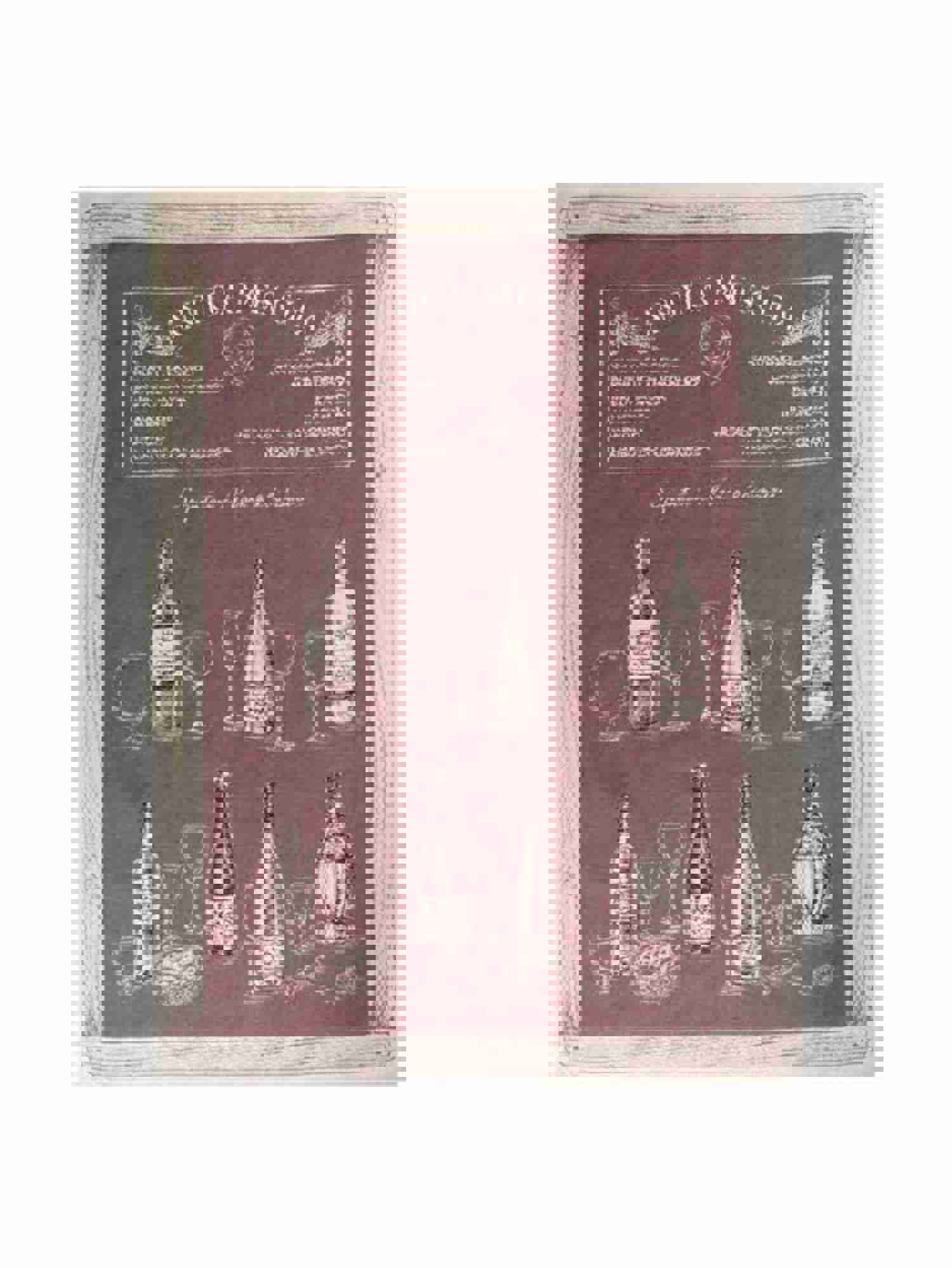 Italian-Inspired Wine Bar Kitchen Towel