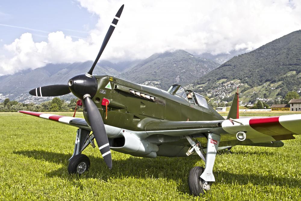 Swiss Air Morane-Saulnier D-3801 Wall Decal - Vibrant Aviation Decor