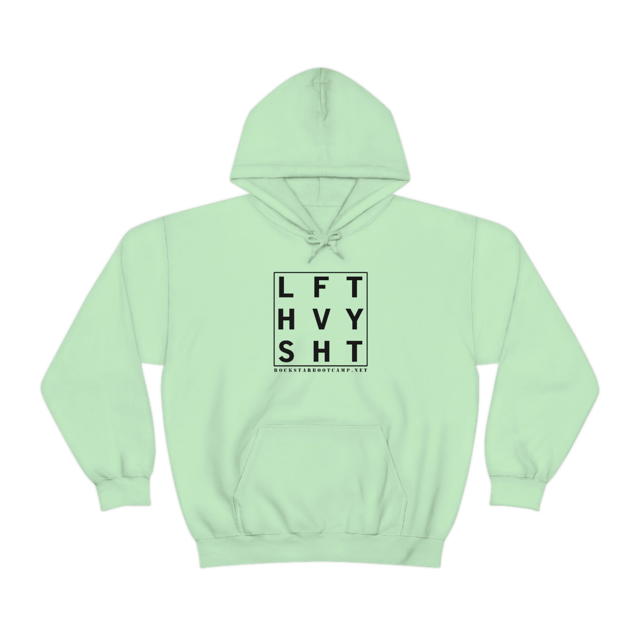 RSBC Unisex Heavy Blend Hooded Sweatshirt - Mint Lift Heavy Black