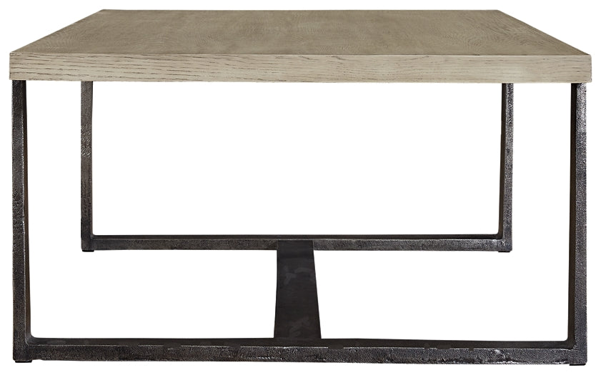 Dalenville Industrial Style Rectangular Coffee Table