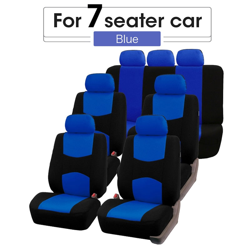 Universal Car Seat Cover Set for Chevrolet Onix, Hyundai HB20, and Other Cars